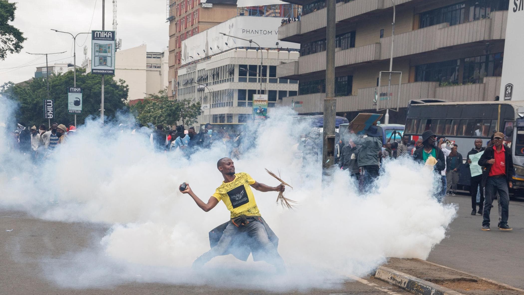 Opuscolo sulle rivolte in Kenya